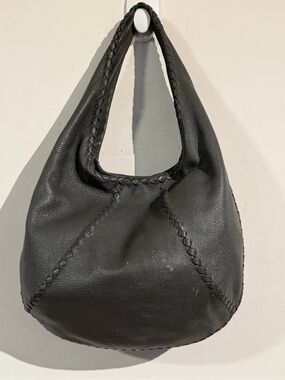 Bottega veneta gray Leather Hobo Bag